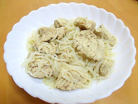 もうかさめと白滝の煮物